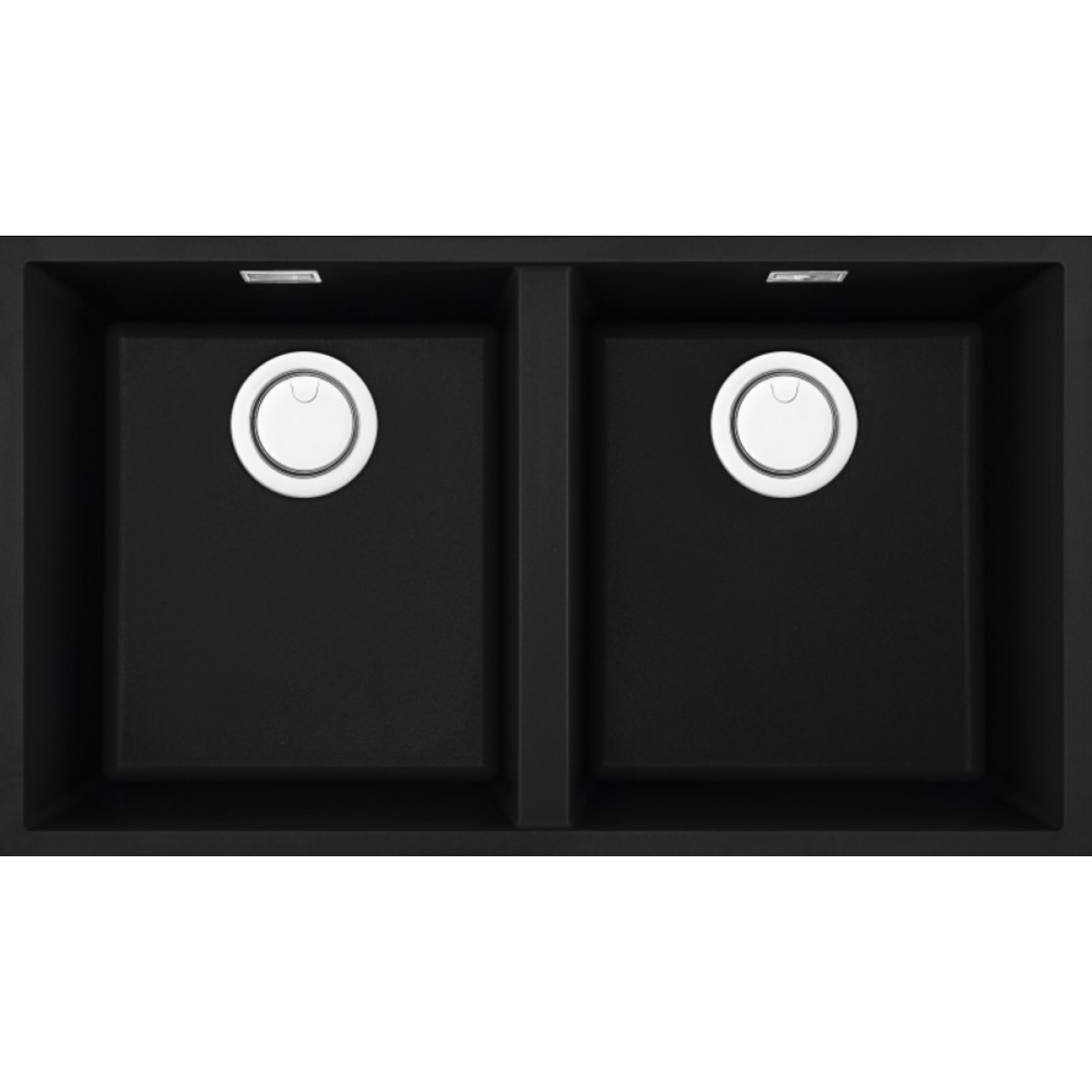 Elleci INTEGRA350 黑色花崗岩廚房台下石盆